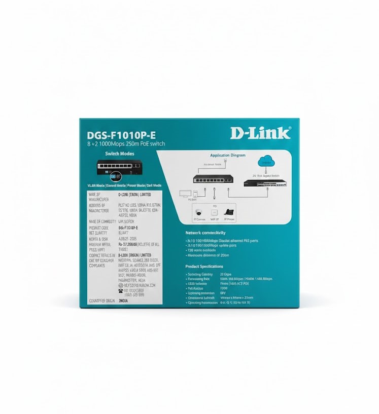 D-Link PoE Network Switch