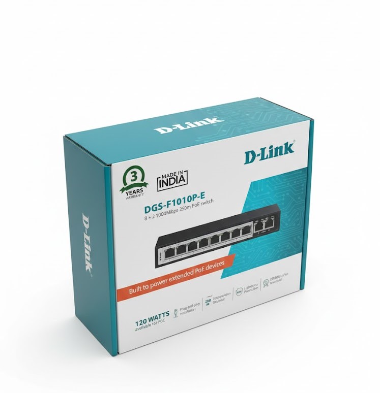 D-Link PoE Network Switch